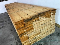 Vuren plank 500x19,5x3,2 cm (20x) - afbeelding 2 van  5