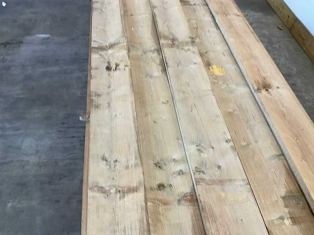 Vuren plank 505x19.5x3 cm (21x) - afbeelding 3 van  5