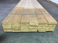 Vuren plank 510x17x4.5 cm (10x) - afbeelding 3 van  9