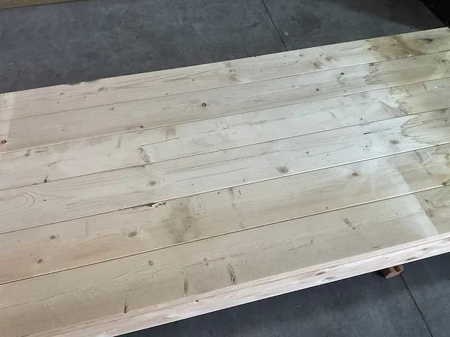 Vuren plank 510x17x4.5 cm (10x) - afbeelding 8 van  9