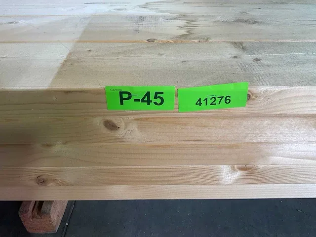 Vuren plank 510x17x4.5 cm (10x) - afbeelding 9 van  9