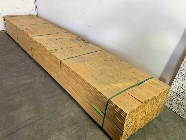 Vuren plank 540x14x1.8 cm (21x) - afbeelding 2 van  5