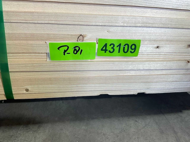 Vuren plank 540x14x1,8 cm (50x) - afbeelding 4 van  6