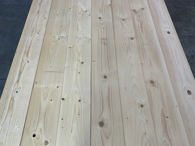 Vuren plank 540x14x1,8 cm (50x) - afbeelding 2 van  6