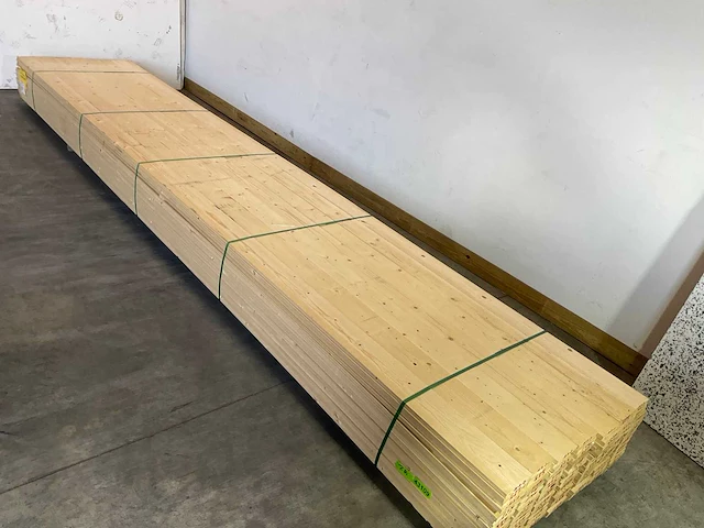 Vuren plank 540x14x1,8 cm (50x) - afbeelding 3 van  6