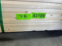 Vuren plank 540x14x1,8 cm (50x) - afbeelding 4 van  6