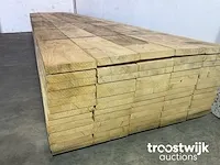 Vuren plank 540x23.5x3.8 cm - afbeelding 2 van  2