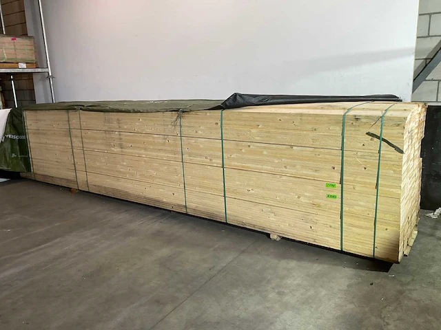Vuren plank 600x17,5x2,5 cm (25x) - afbeelding 1 van  6