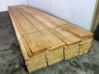 Vuren plank 600x28,5x3,8 cm (10x) - afbeelding 2 van  5