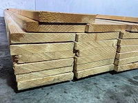 Vuren plank 600x28,5x3,8 cm (10x) - afbeelding 4 van  5