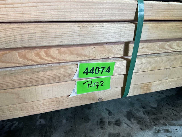 Vuren plank 600x28,5x3,8 cm (10x) - afbeelding 5 van  5