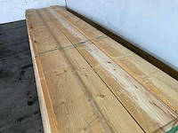 Vuren plank 600x28,5x3,8 cm (5x) - afbeelding 3 van  5