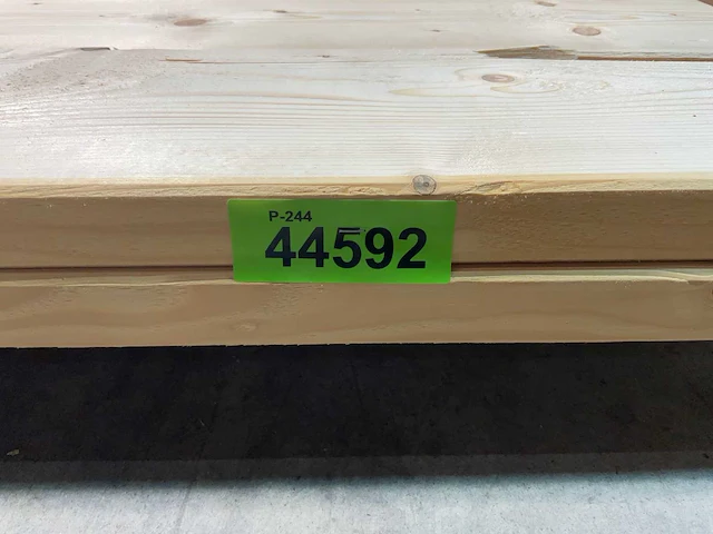 Vuren plank 640x23,5x4 cm (8x) - afbeelding 5 van  5