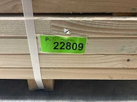 Vuren plank 690x28.5x3.8 cm (4x) - afbeelding 7 van  7