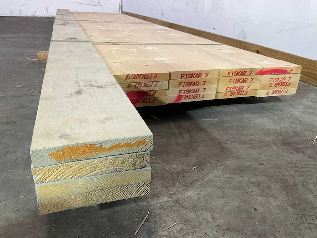 Vuren plank diverse afmetingen (20x) - afbeelding 4 van  5