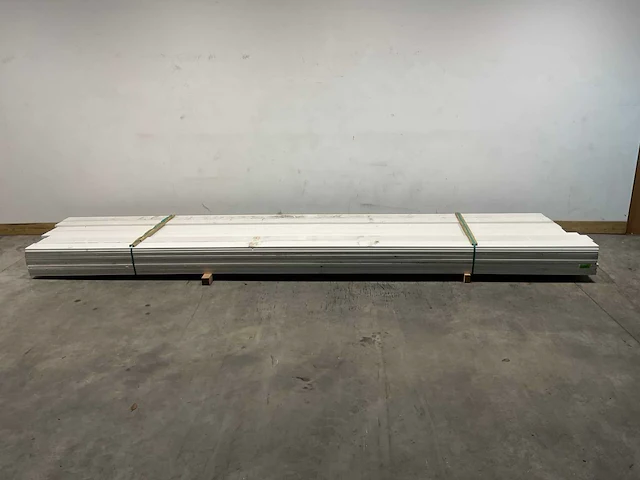 Vuren plank gegrond 480x14,5x2 cm (88x) - afbeelding 2 van  4