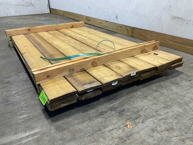 Vuren plank geschaafd 180x14x1,6 cm (28x) - afbeelding 5 van  7