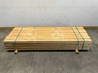 Vuren plank geschaafd 270x12x4 cm (70x) - afbeelding 2 van  6