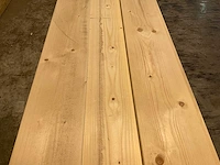 Vuren plank geschaafd 300x19,5x1,8 cm (16x) - afbeelding 4 van  7