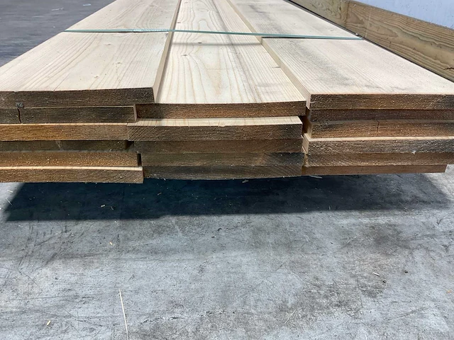 Vuren plank geschaafd 300x19,5x1,8 cm (16x) - afbeelding 6 van  7