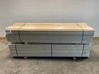 Vuren plank geschaafd 300x19,5x1,8 cm (71x) - afbeelding 2 van  7