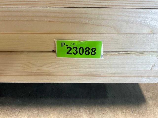 Vuren plank geschaafd 300x19,5x4,5 cm (36x) - afbeelding 7 van  7