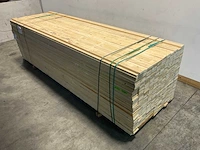 Vuren plank geschaafd 360x10x2 cm (200x) - afbeelding 1 van  7