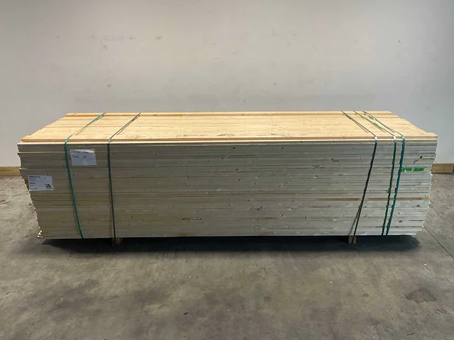 Vuren plank geschaafd 360x10x2 cm (200x) - afbeelding 2 van  7