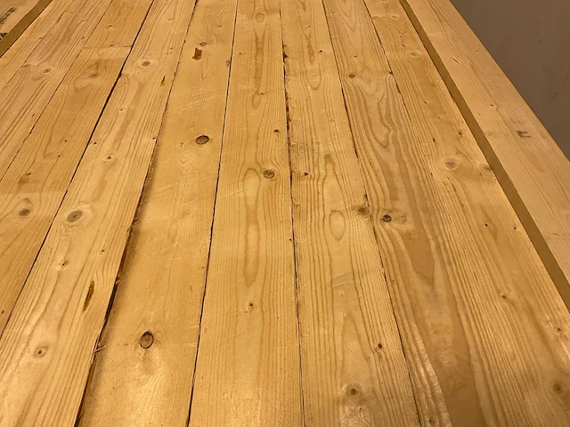 Vuren plank geschaafd 360x10x2 cm (200x) - afbeelding 4 van  7