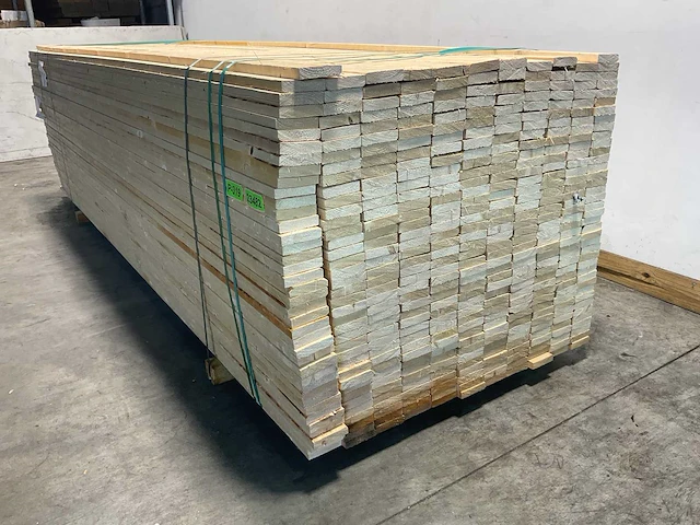 Vuren plank geschaafd 360x10x2 cm (200x) - afbeelding 5 van  7