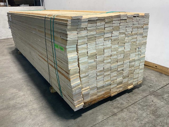 Vuren plank geschaafd 360x10x2 cm (207x) - afbeelding 5 van  7