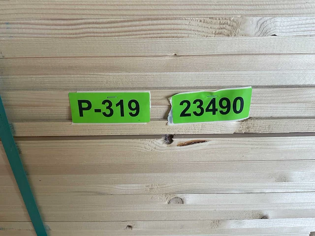 Vuren plank geschaafd 360x12,5x2 cm (245x) - afbeelding 6 van  7