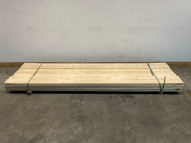 Vuren plank geschaafd 360x14,5x2 cm (65x) - afbeelding 2 van  7