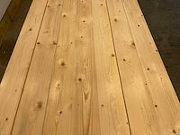 Vuren plank geschaafd 360x14,5x2 cm (65x) - afbeelding 4 van  7