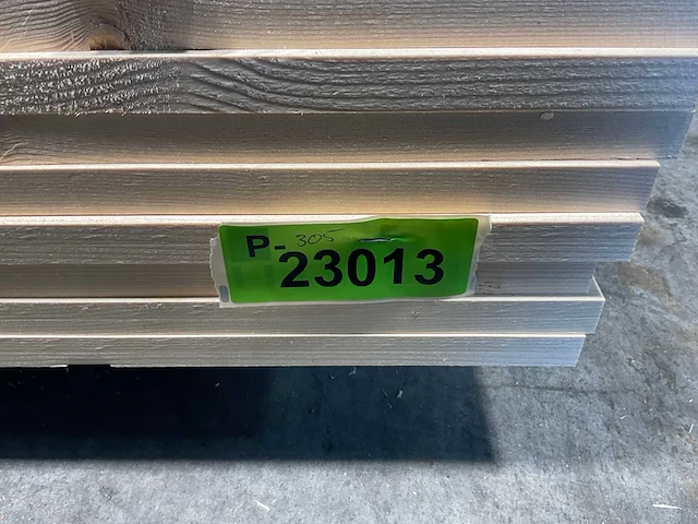 Vuren plank geschaafd 360x14,5x2 cm (65x) - afbeelding 7 van  7