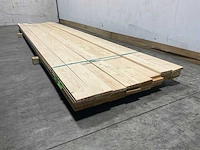 Vuren plank geschaafd 420x12,5x2 cm (35x) - afbeelding 5 van  7