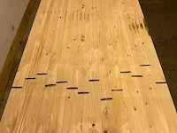 Vuren plank geschaafd 420x4,2x2,5 cm (210x) - afbeelding 3 van  6