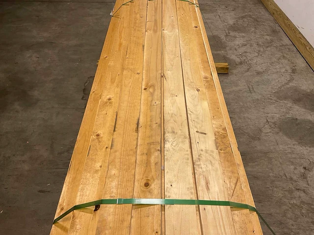 Vuren plank geschaafd 480x10x2 cm (194x) - afbeelding 3 van  7