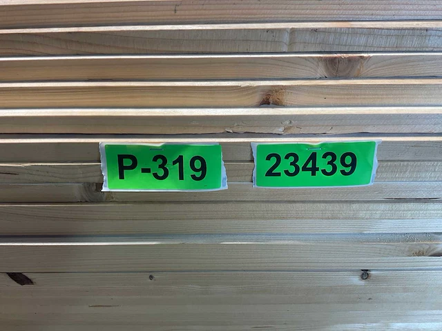 Vuren plank geschaafd 480x10x2 cm (194x) - afbeelding 6 van  7