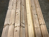 Vuren plank geschaafd 480x12x3,8 cm (30x) - afbeelding 4 van  7