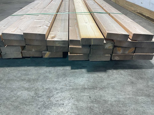 Vuren plank geschaafd 480x12x3,8 cm (30x) - afbeelding 6 van  7