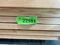 Vuren plank geschaafd 480x18,4x3,8 cm (25x) - afbeelding 7 van  7