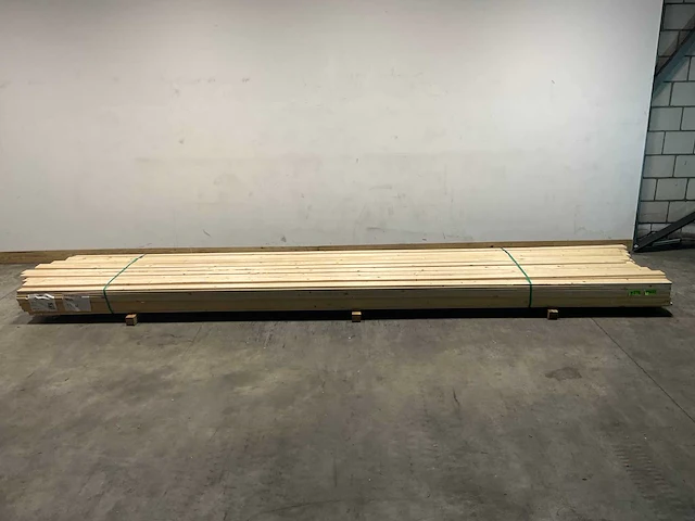 Vuren plank geschaafd 510x10x2 cm (123x) - afbeelding 2 van  7