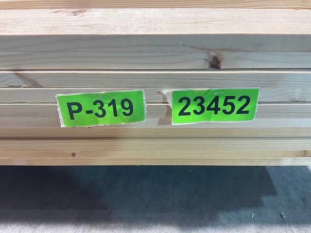 Vuren plank geschaafd 510x10x2 cm (123x) - afbeelding 6 van  7