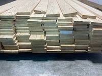 Vuren plank geschaafd 510x10x2 cm (123x) - afbeelding 7 van  7