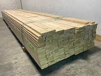Vuren plank geschaafd 540x10x3 cm (100x) - afbeelding 5 van  7
