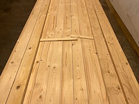 Vuren plank geschaafd 540x10x3 cm (64x) - afbeelding 4 van  7