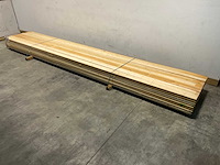 Vuren plank geschaafd 540x12,5x3,5 cm (56x) - afbeelding 4 van  5