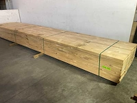 Vuren plank geschaafd 600x28,5x3,8 cm (10x) - afbeelding 1 van  5