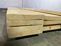 Vuren plank geschaafd 600x28,5x3,8 cm (5x) - afbeelding 4 van  5